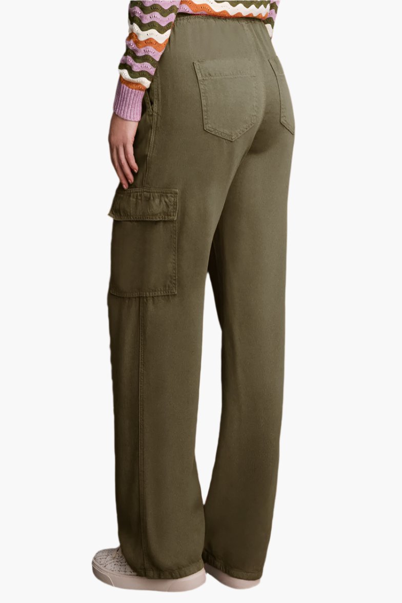 Tall Wide Leg Military Cargo Pant