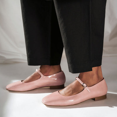 The Studio Mary Jane Blush Patent