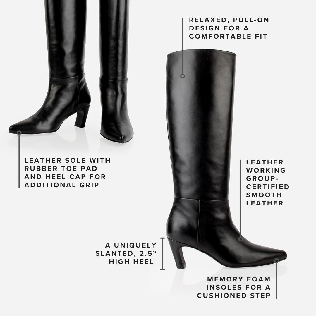 The Toujours Tall Boot Black