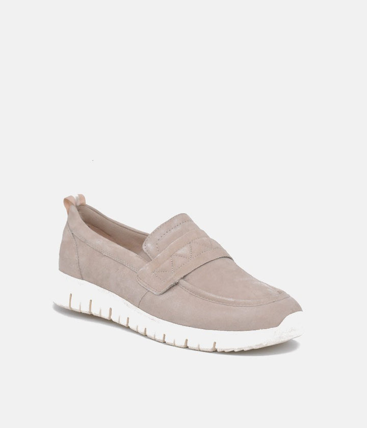 Tamaris Sporty Beige Slip On Trainers