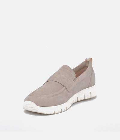 Tamaris Sporty Beige Slip On Trainers