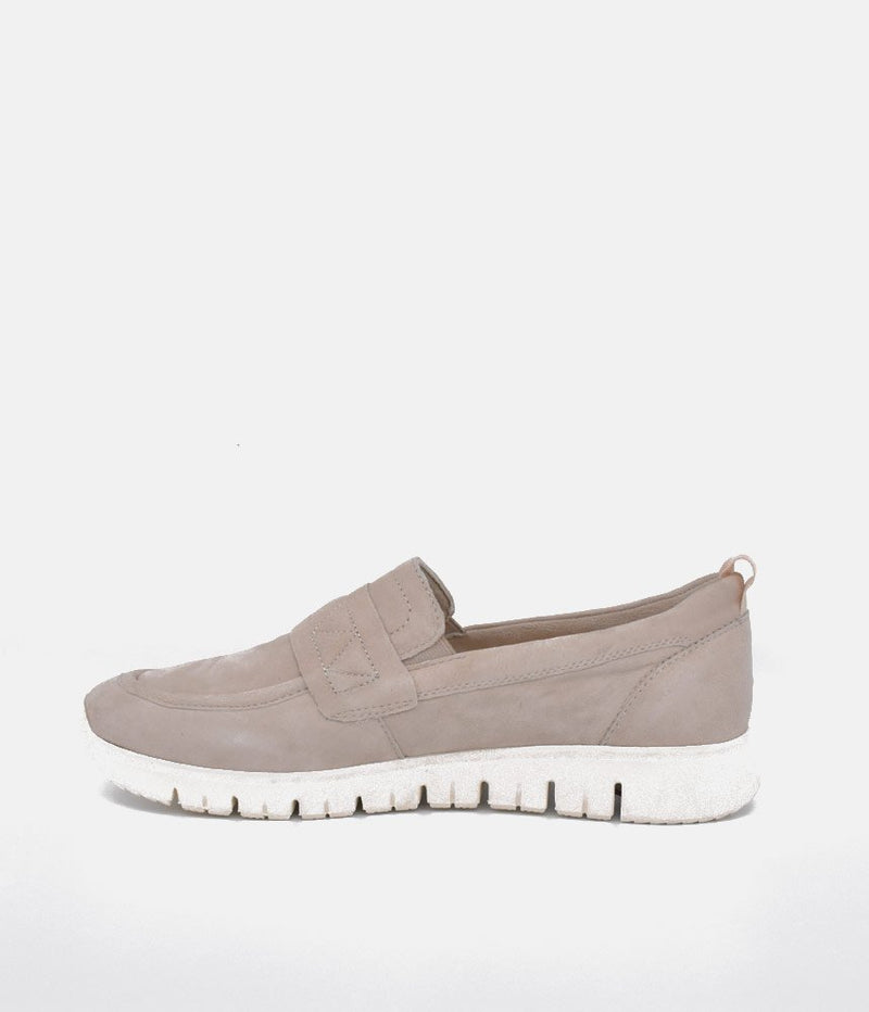 Tamaris Sporty Beige Slip On Trainers