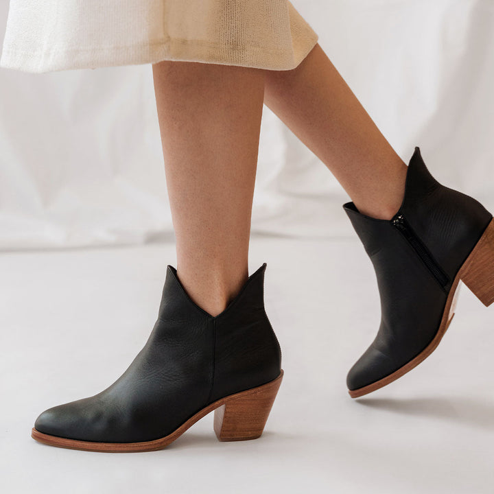 The Two Point Five Ankle Boot Black Water Resistant