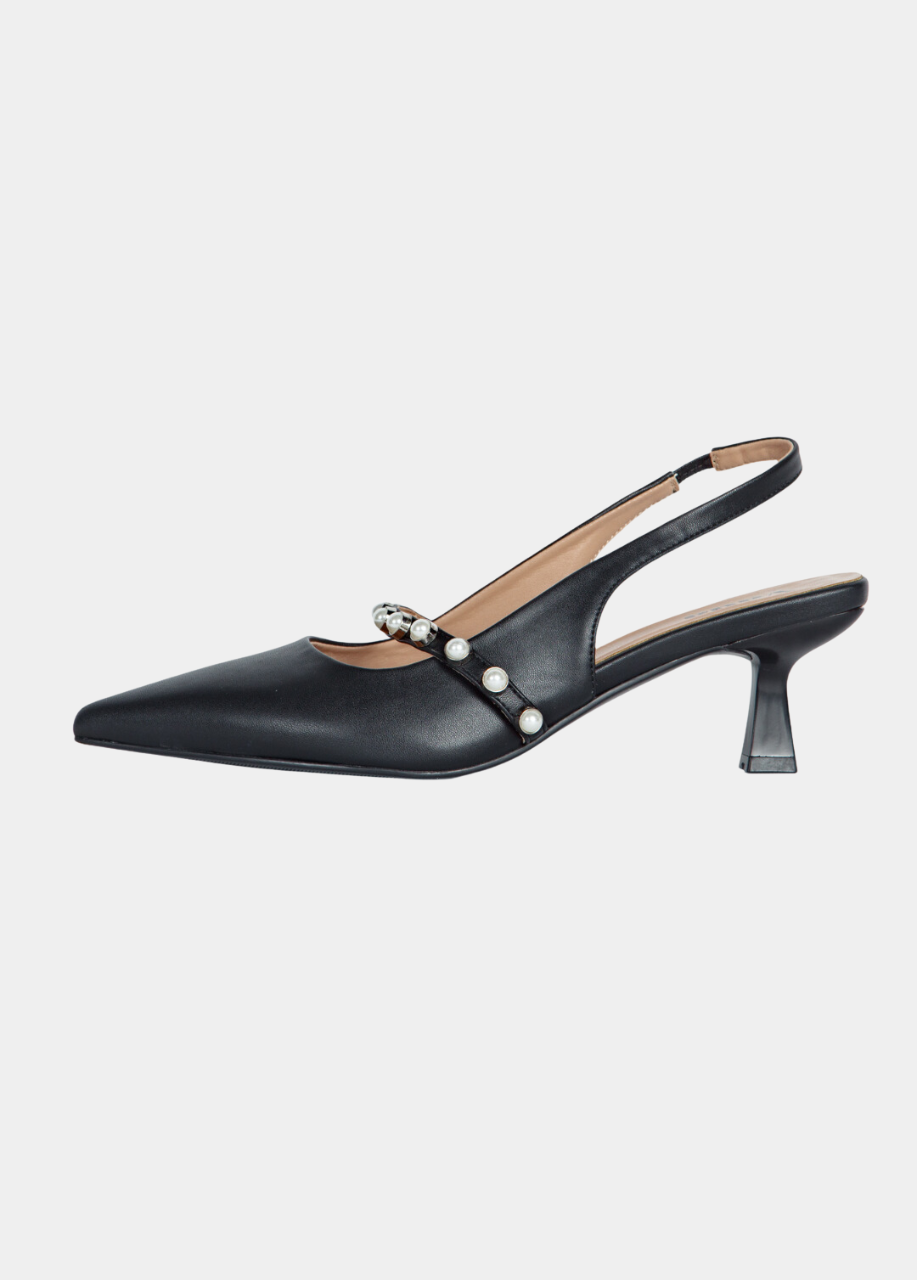 Sophia Slingback Pumps Black