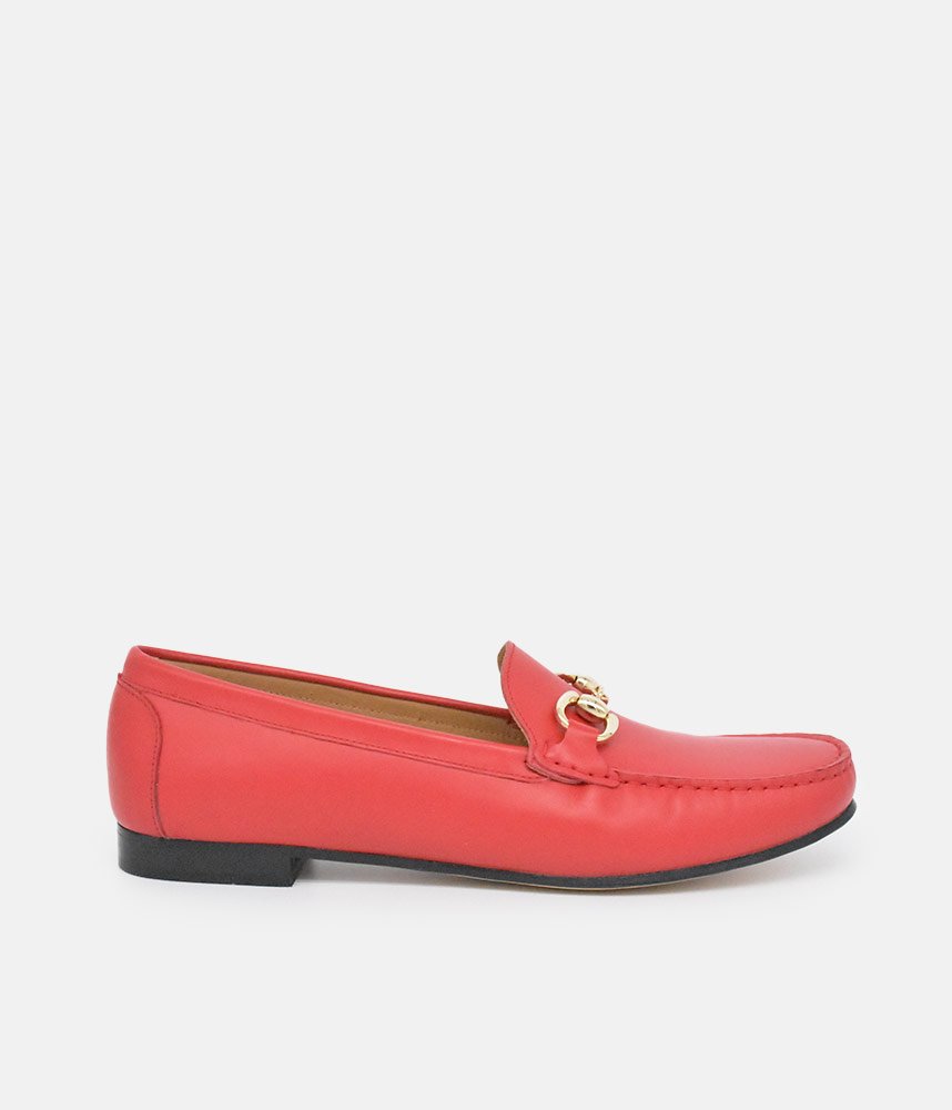 Vittoria Mengoni Premium Red Loafers