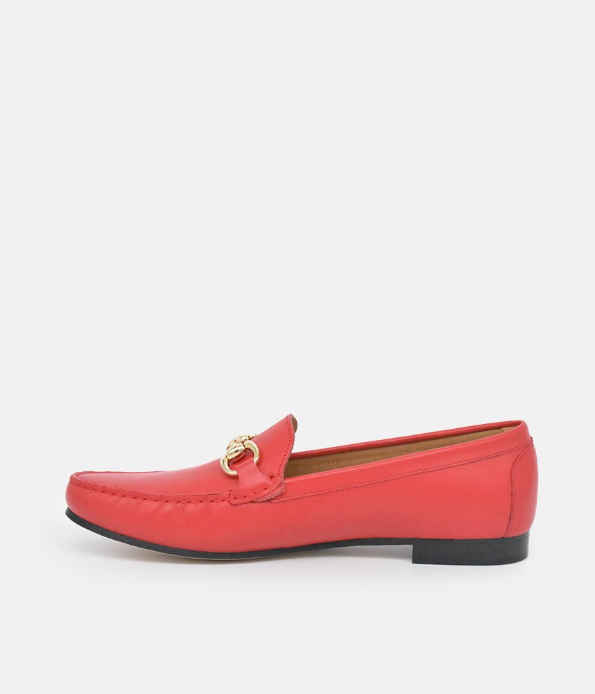 Vittoria Mengoni Premium Red Loafers