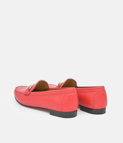 Vittoria Mengoni Premium Red Loafers