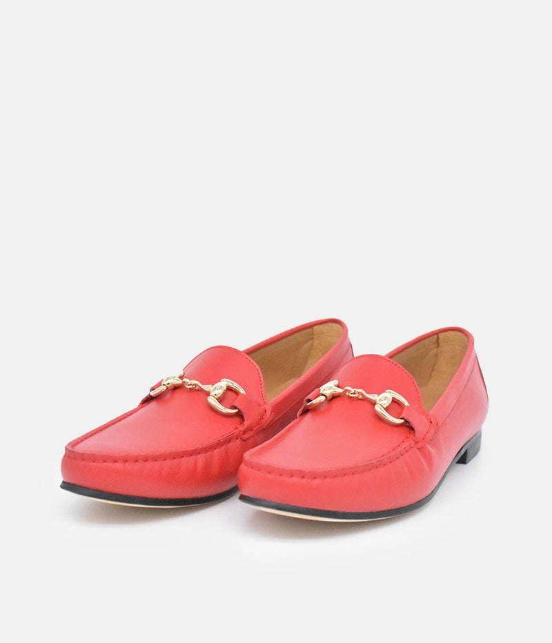 Vittoria Mengoni Premium Red Loafers