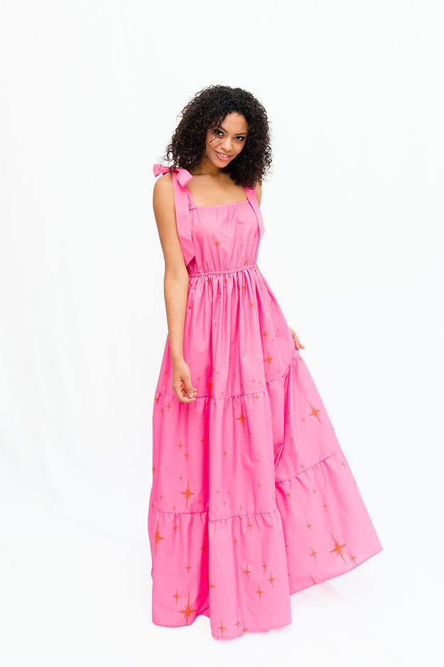 Tiered Maxi Dress