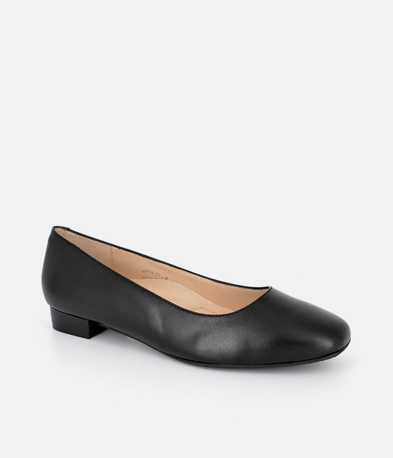 Cinderella Shoes Classic Black Low Heel Shoes