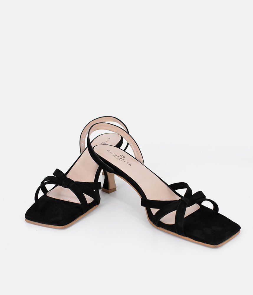 Cinderella Shoes Stylish Strappy Suede Sandals