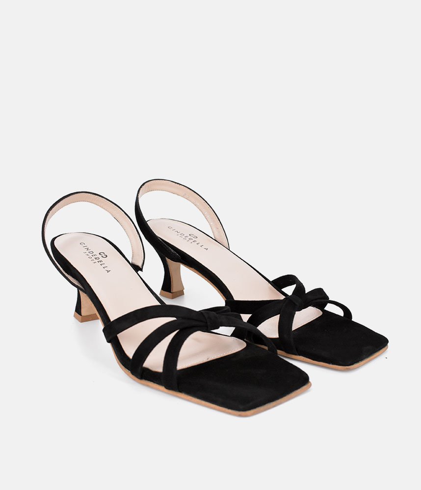 Cinderella Shoes Stylish Strappy Suede Sandals