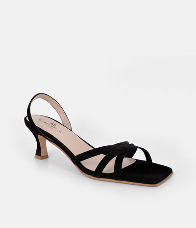 Cinderella Shoes Stylish Strappy Suede Sandals