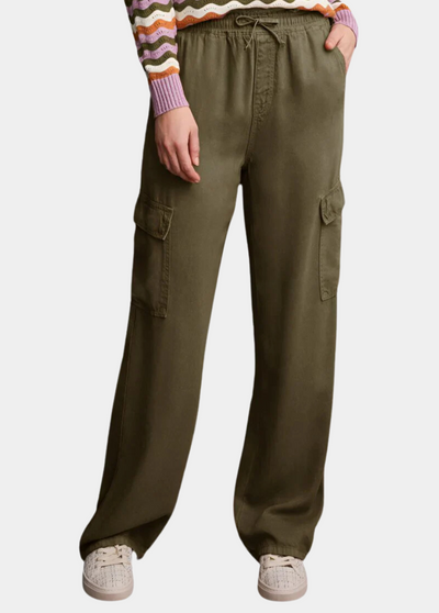 Tall Wide Leg Military Cargo Pant