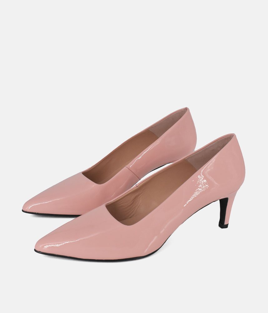 Cinderella Shoes Stylish Pink Patent Heels