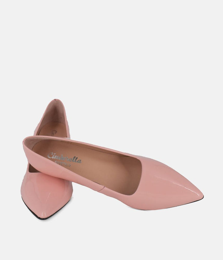 Cinderella Shoes Stylish Pink Patent Heels