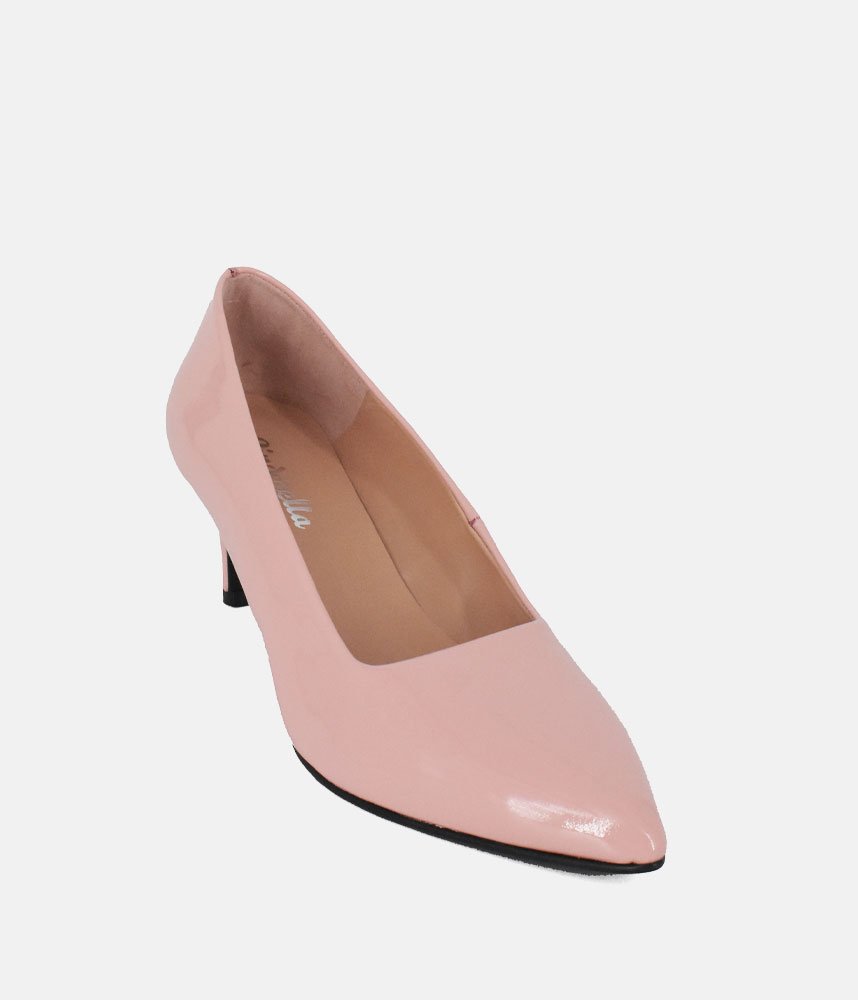 Cinderella Shoes Stylish Pink Patent Heels