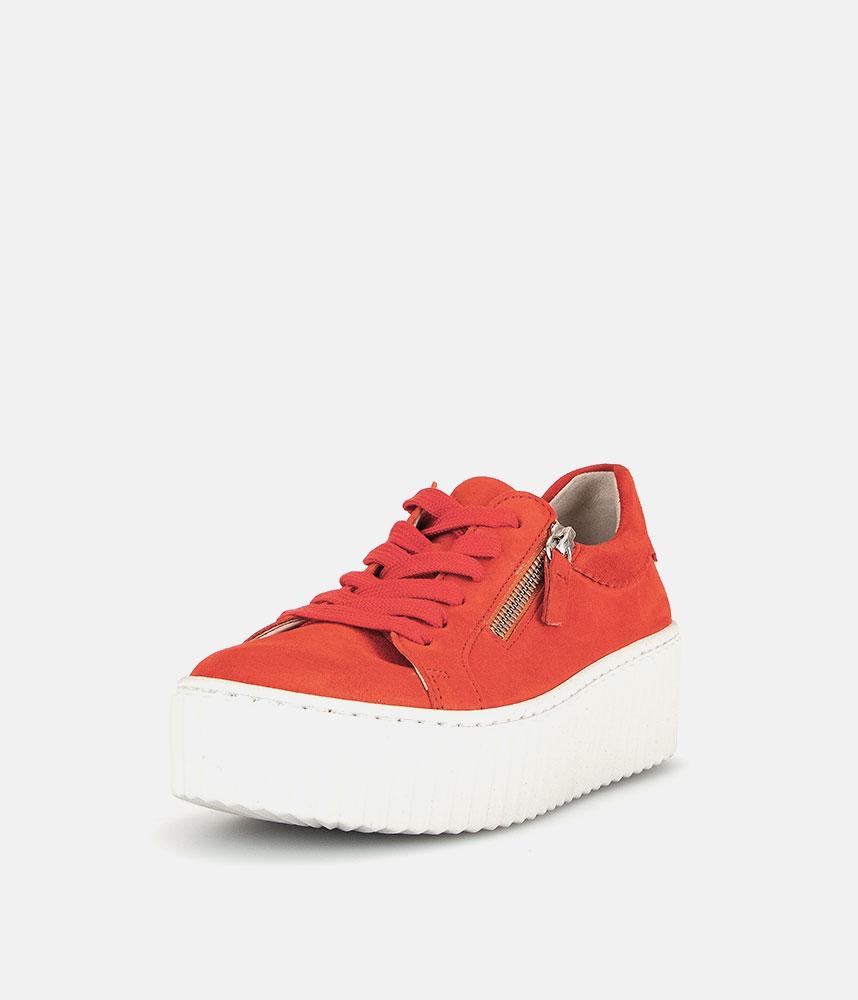 Gabor Chunky Pumpkin Orange Trainers