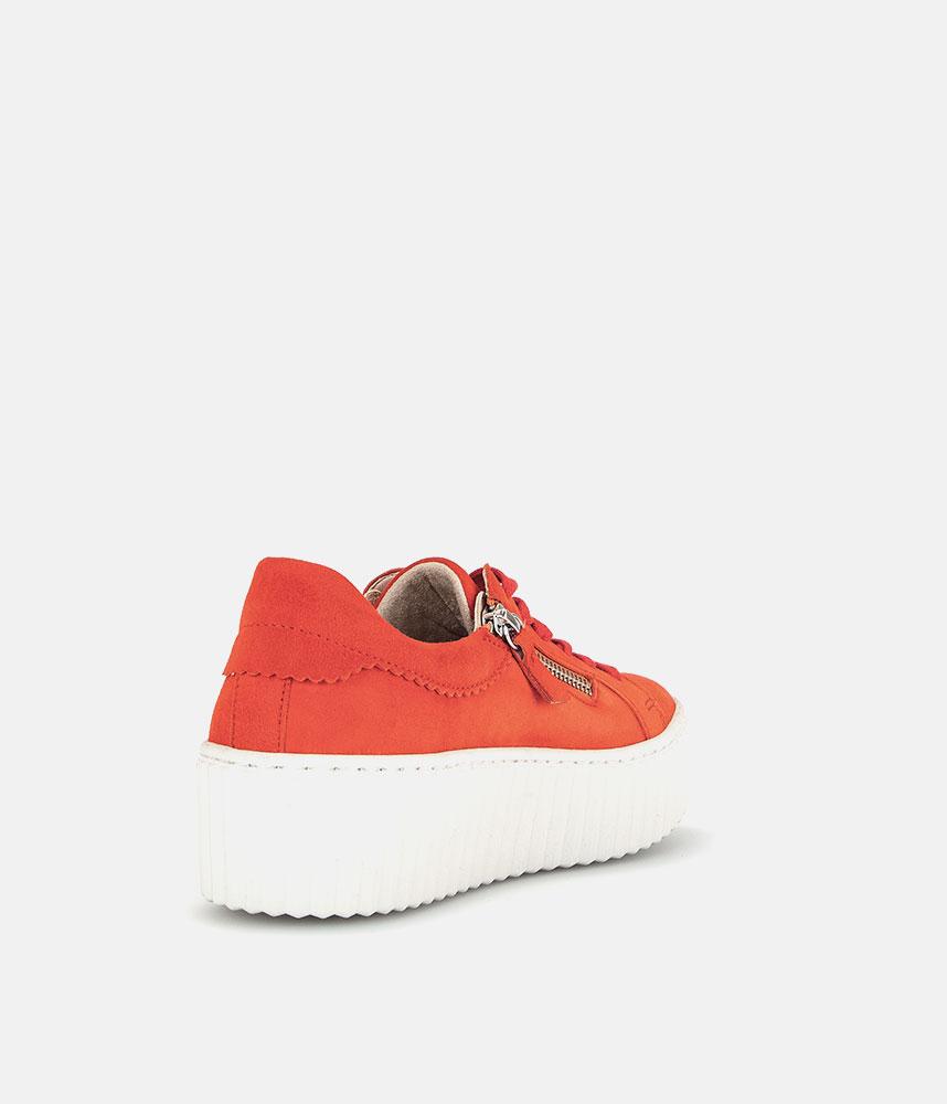 Gabor Chunky Pumpkin Orange Trainers