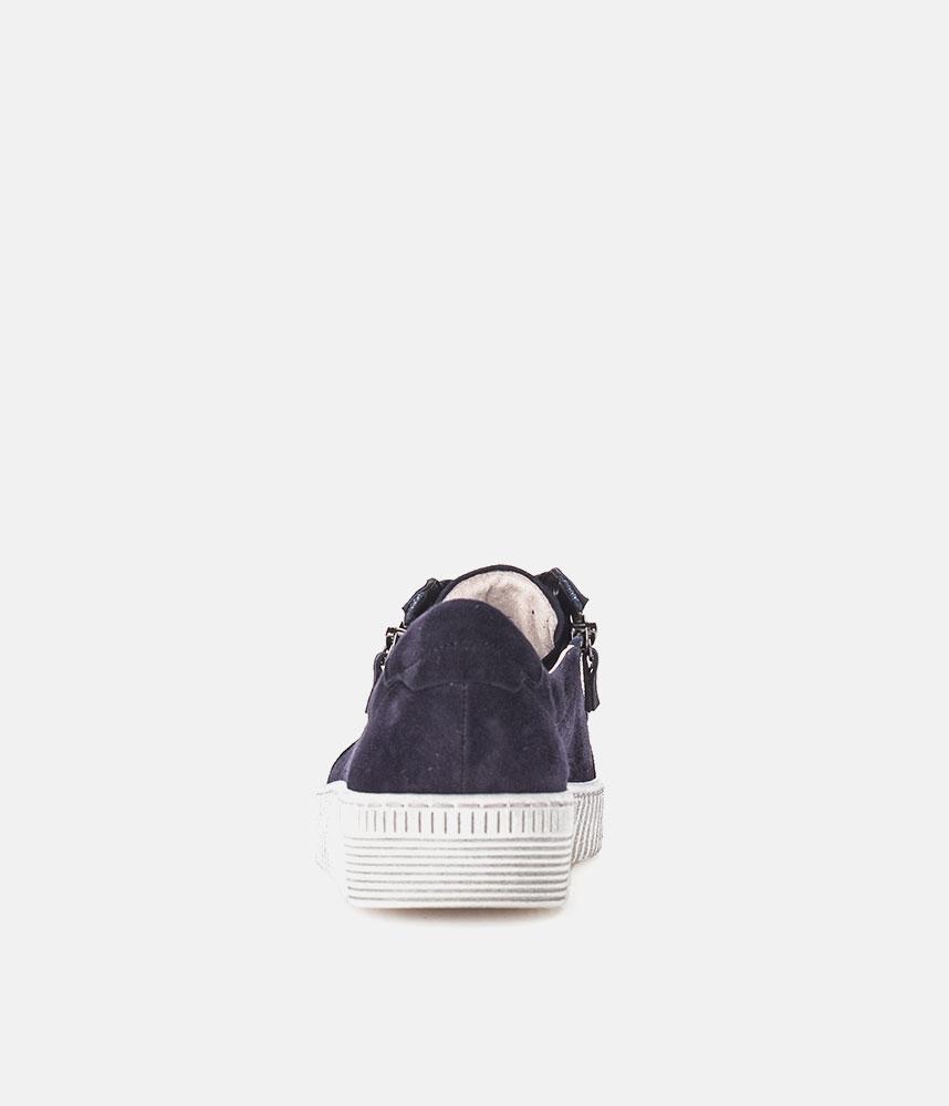 Gabor Chunky Navy Suede Trainers