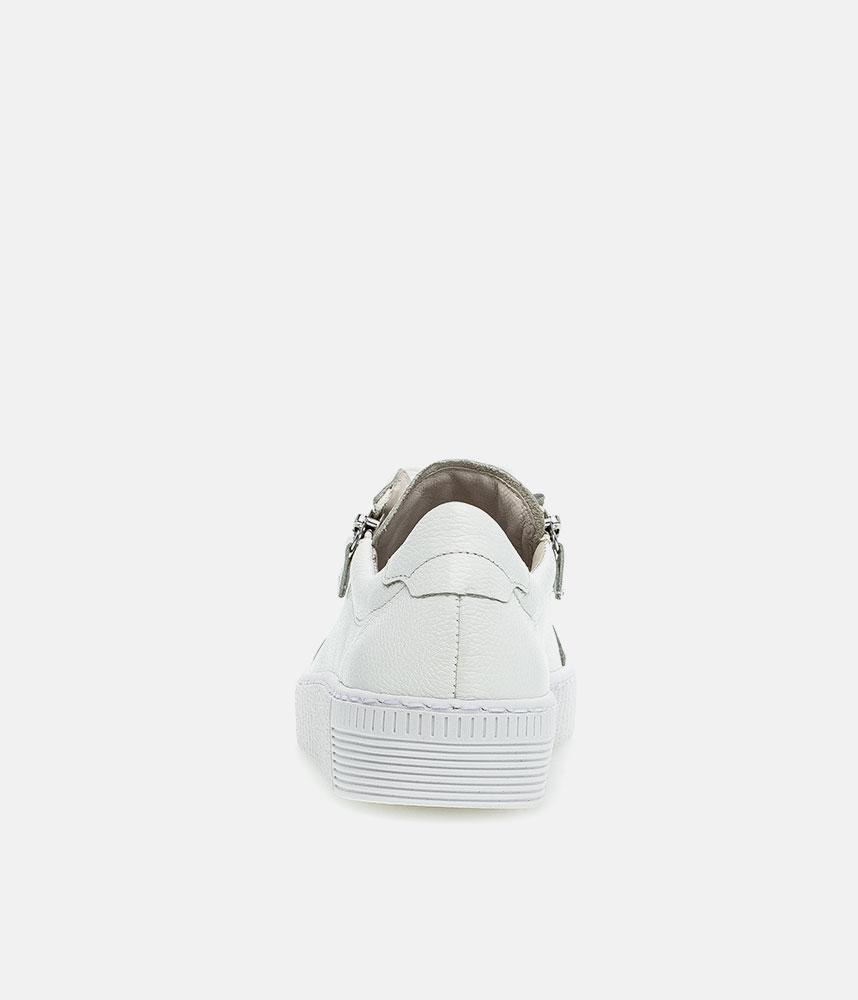 Gabor Classic White Leather Trainer