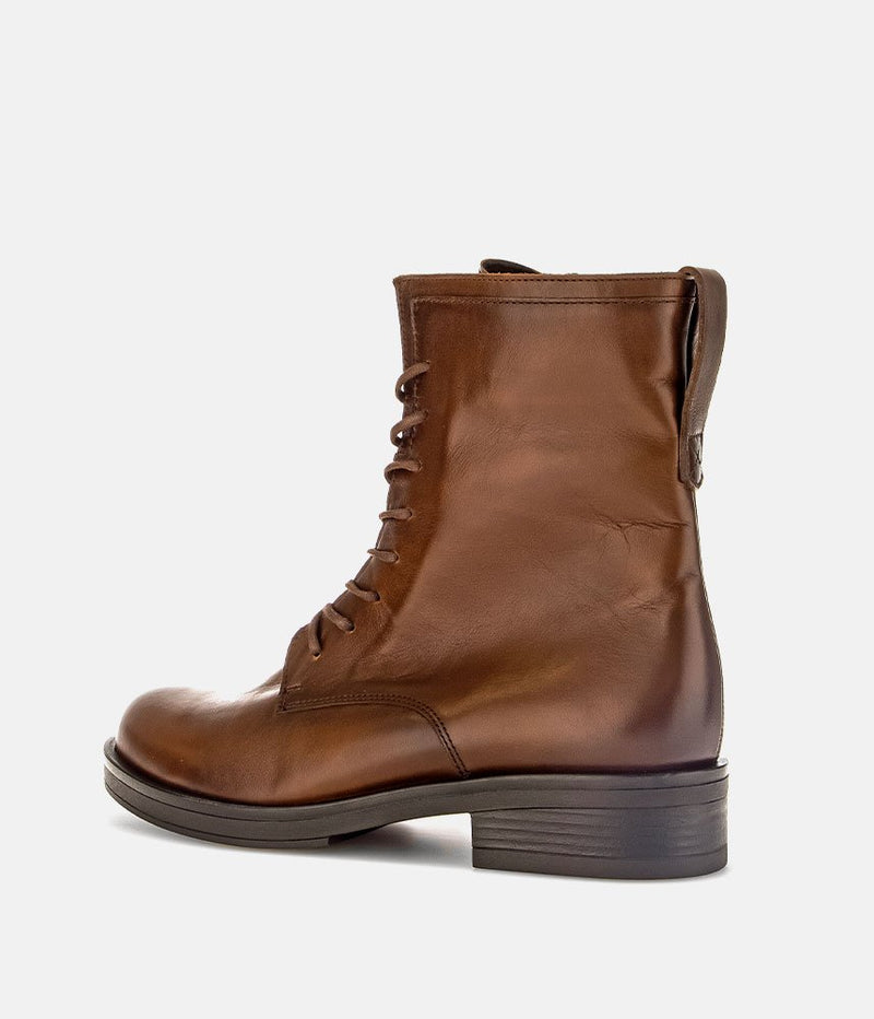 Gabor Classic Brown Leather Ankle Boots