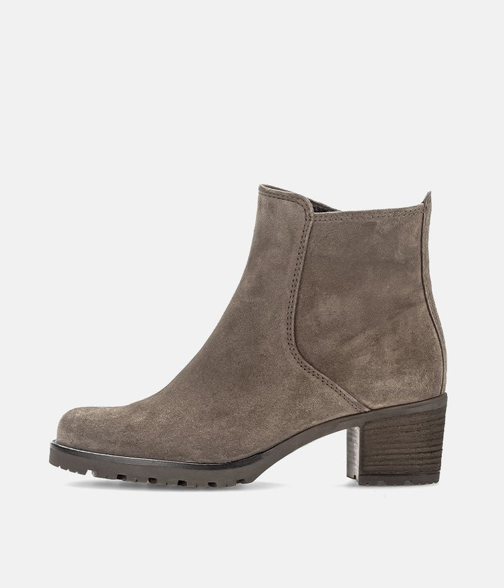 Gabor Classic Taupe Suede Ankle Boots