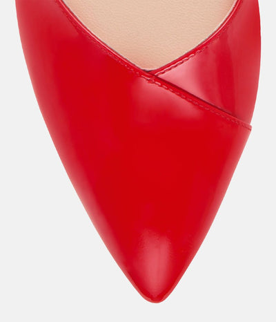 Hogl Gorgeous Red Patent Leather Flats