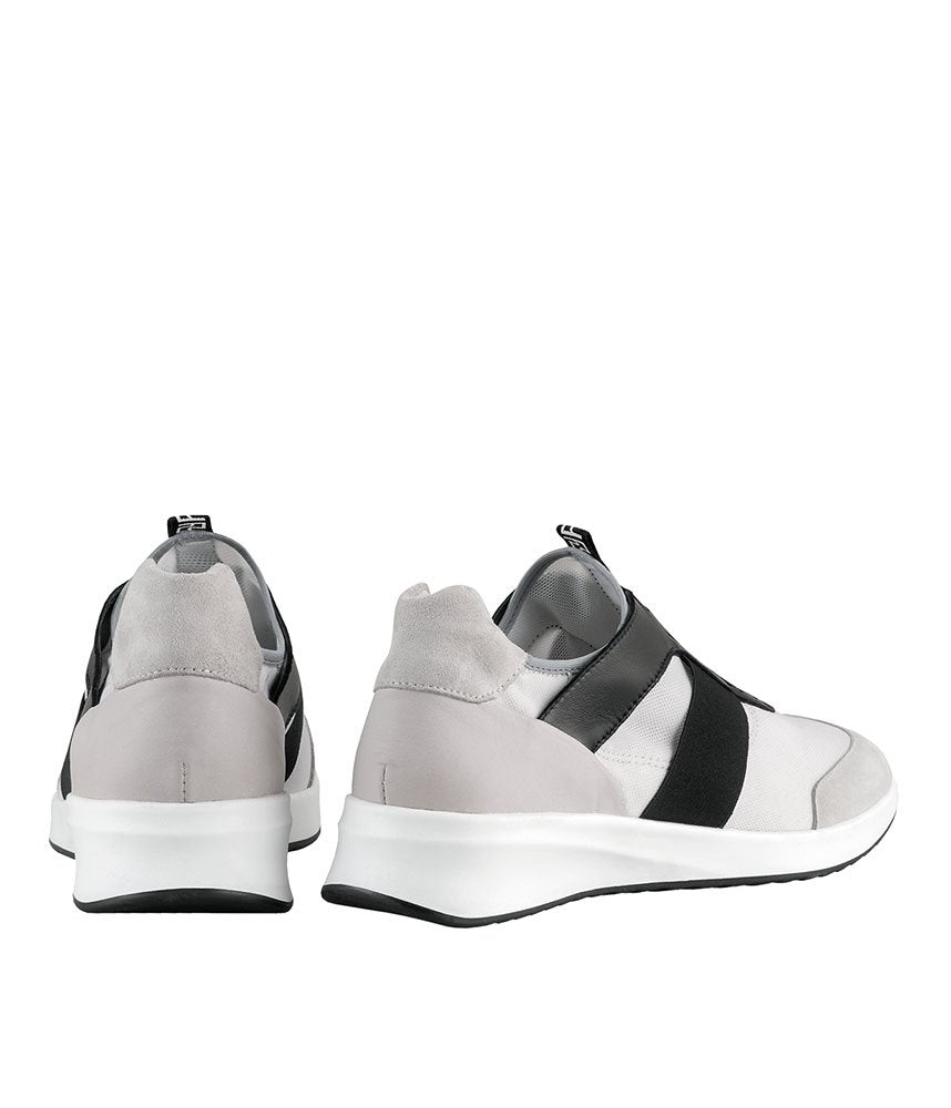 Hogl Stylish Sporty Light Grey / Black Sneakers