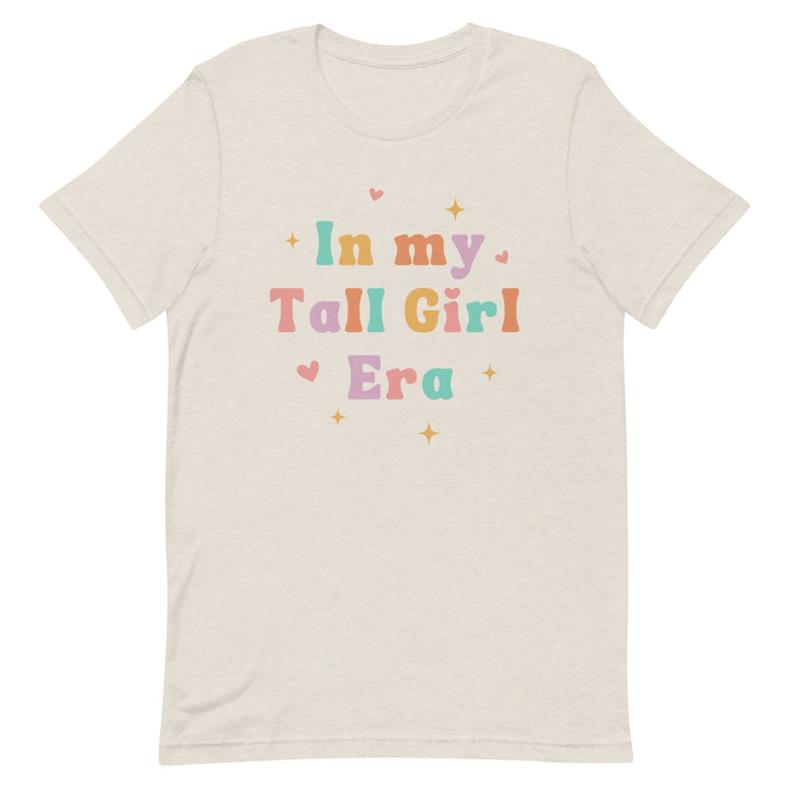 In My Tall Girl Era T-Shirt (Colored)