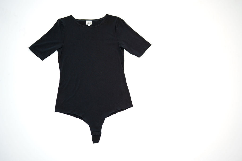 Short Sleeve Crewneck Bodysuit