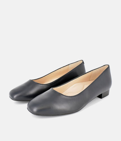 Cinderella Shoes Classic Navy Low Heel Shoes