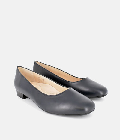 Cinderella Shoes Classic Navy Low Heel Shoes