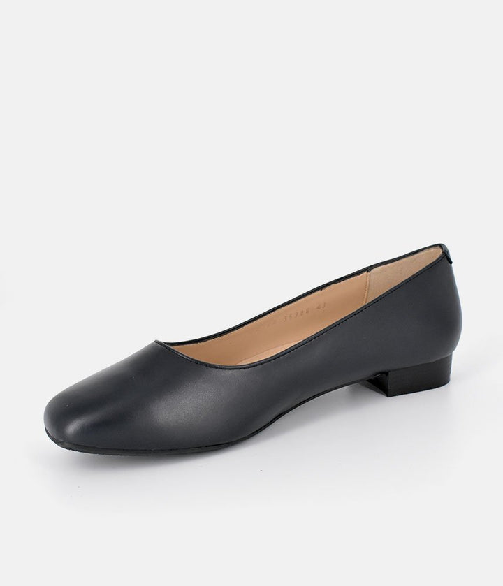 Cinderella Shoes Classic Navy Low Heel Shoes