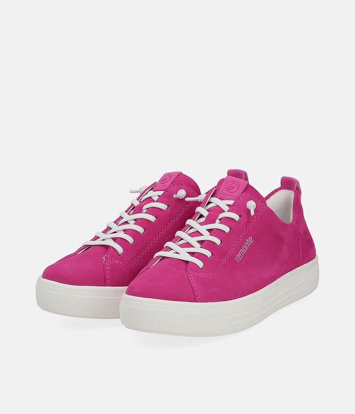 Remonte Trendy Pink Low Top Trainers