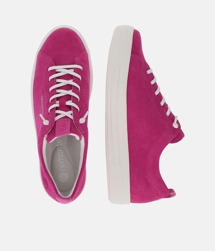 Remonte Trendy Pink Low Top Trainers