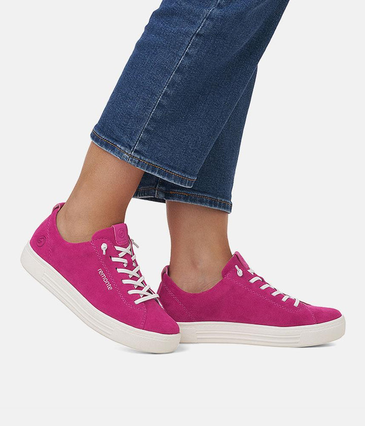 Remonte Trendy Pink Low Top Trainers