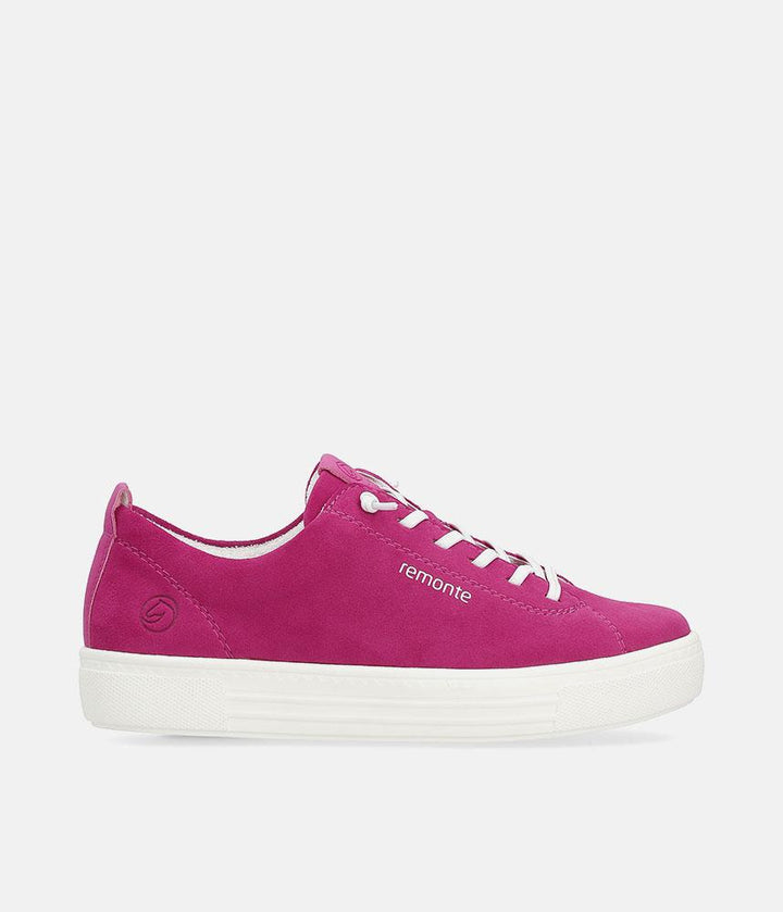 Remonte Trendy Pink Low Top Trainers