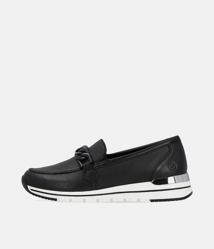 Remonte Sporty Stylish Black Loafers