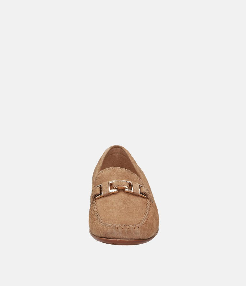 Sioux Stylish Camel Suede Shoes