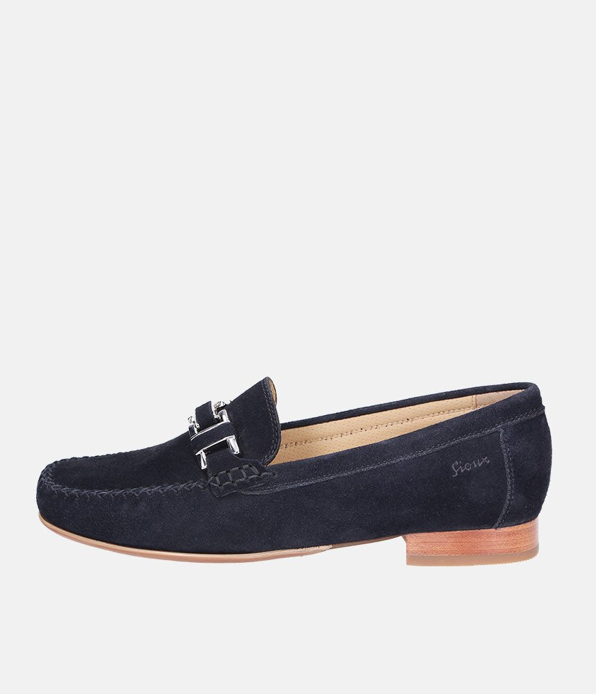 Sioux Stylish Navy Suede Shoes