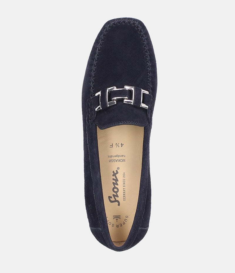 Sioux Stylish Navy Suede Shoes