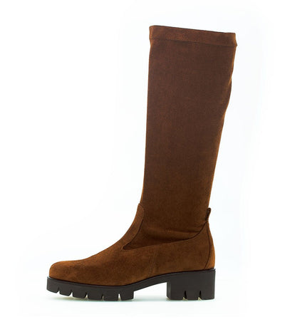 Gabor Fabulous Long Suede Brown Boots