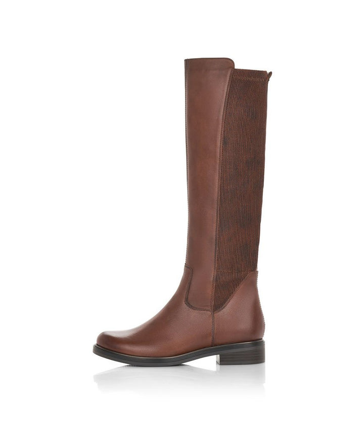 Remonte Versatile Long Brown Leather Boots