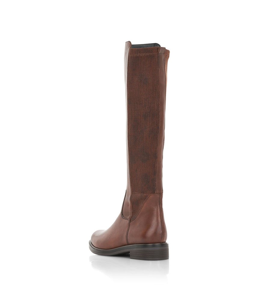 Remonte Versatile Long Brown Leather Boots