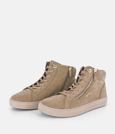 Tamaris Sporty Taupe Casual Booties