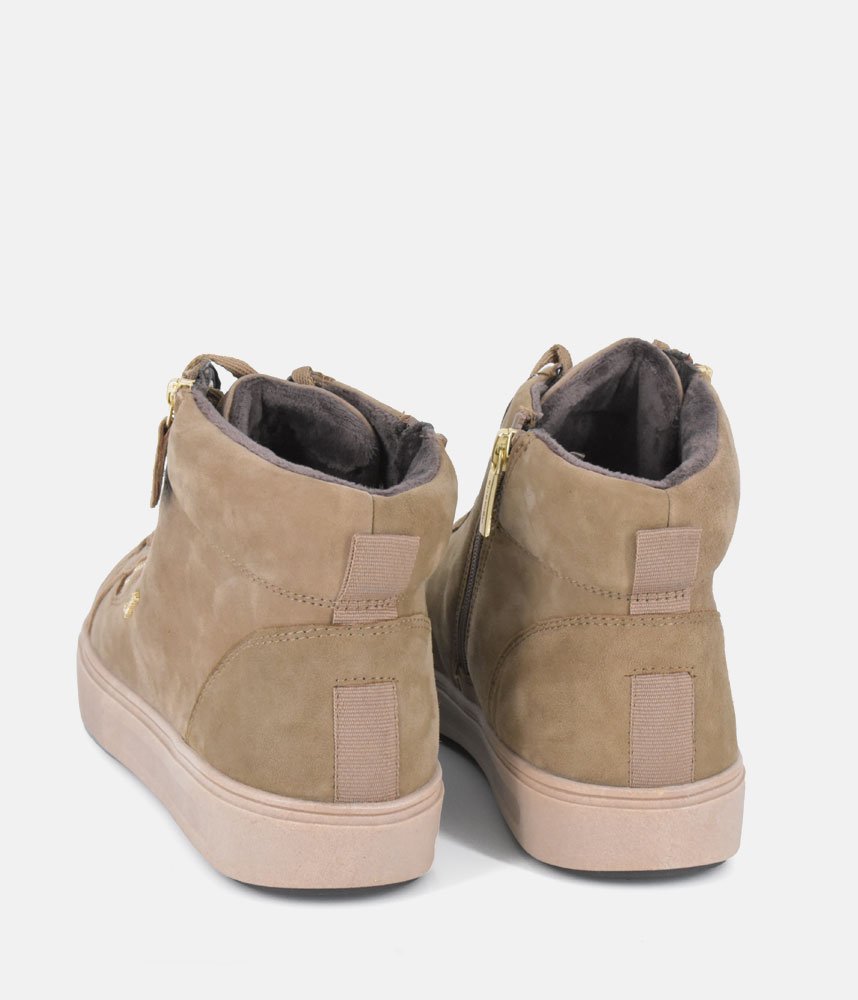 Tamaris Sporty Taupe Casual Booties