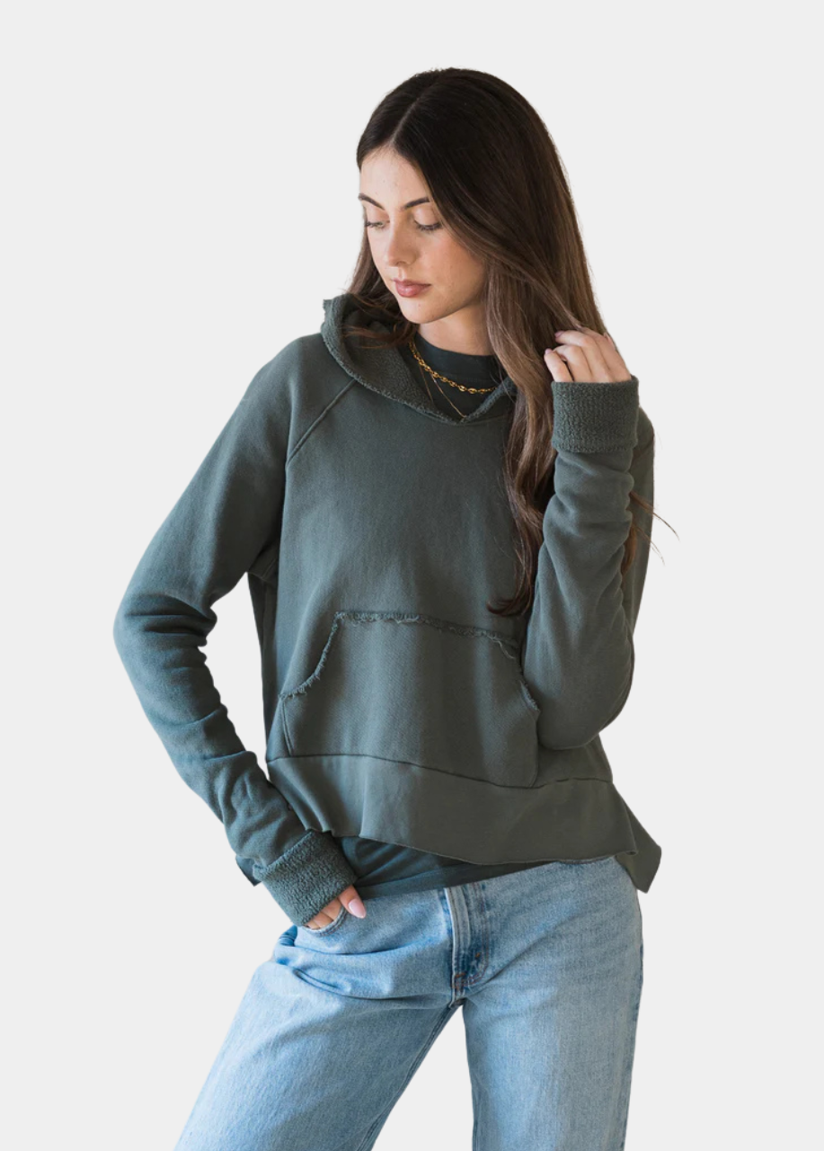 Loop Crop Hoodie