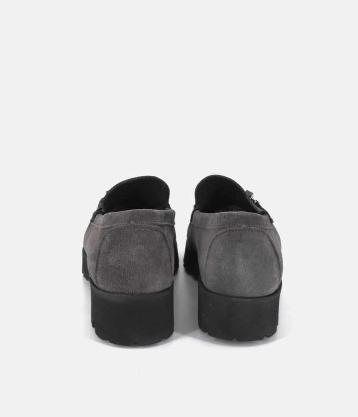 Vittoria Mengoni Plush Grey Premium Loafers