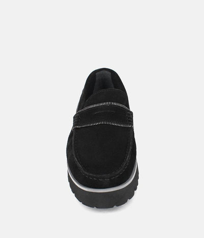 Vittoria Mengoni Plush Black Premium Loafers